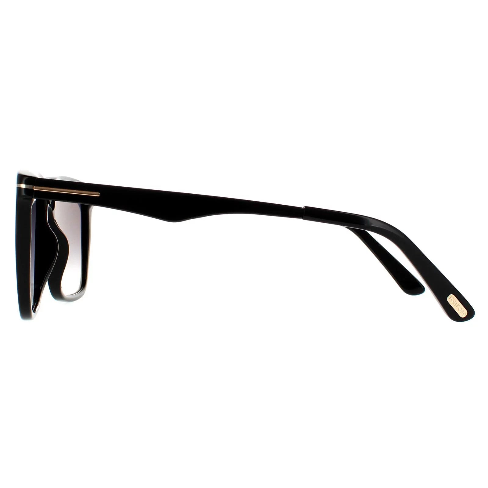 Smoke Gradient Square Sunglasses U6539