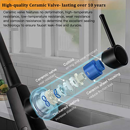 Touchless Kitchen Faucet with Pull Down Sprayer Polished Chrome Solid Brass Stainless Steel M738613