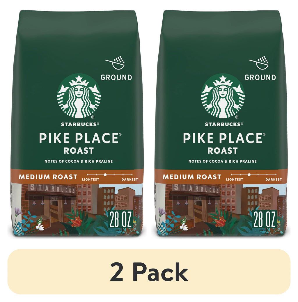 (2 pack) Medium Roast Ground Coffee, 28 oz F9023