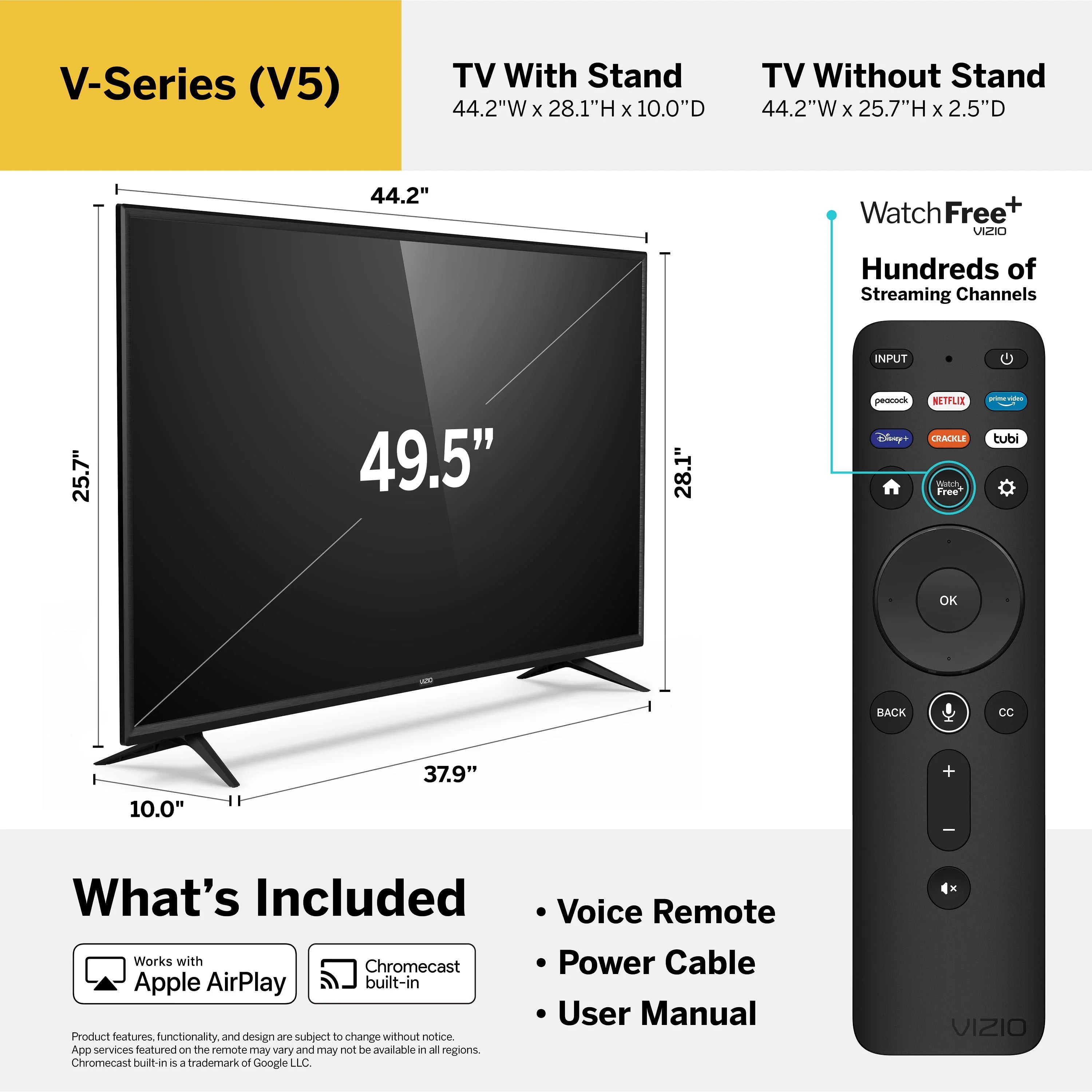 50 Class 4K UHD LED Smart TV E99513