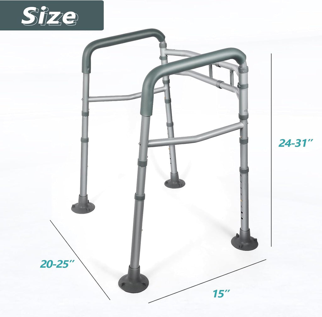Adjustable Detachable Toilet Safety Frame with Arms J366316