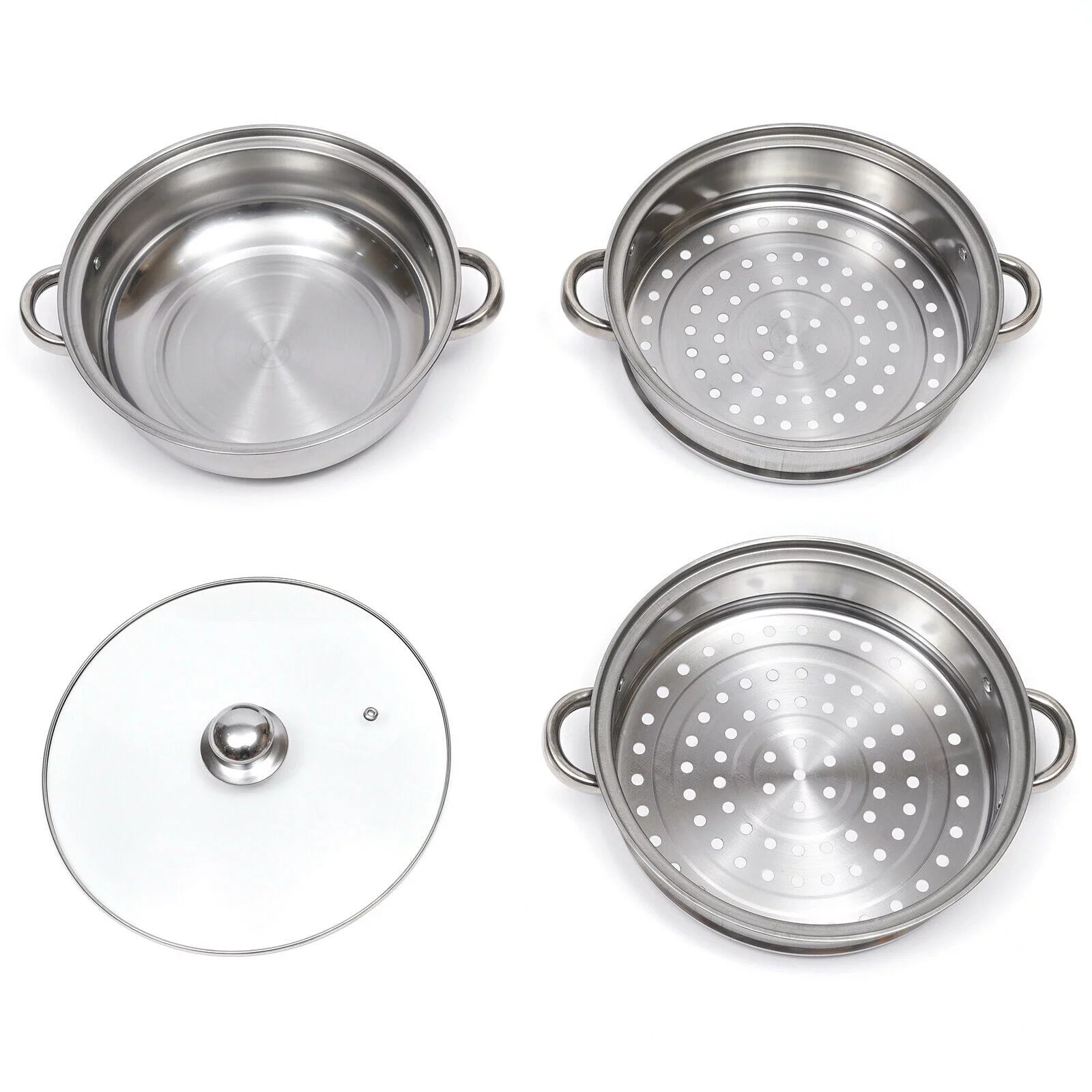 3 Tier Food Steamer with Lid R97378