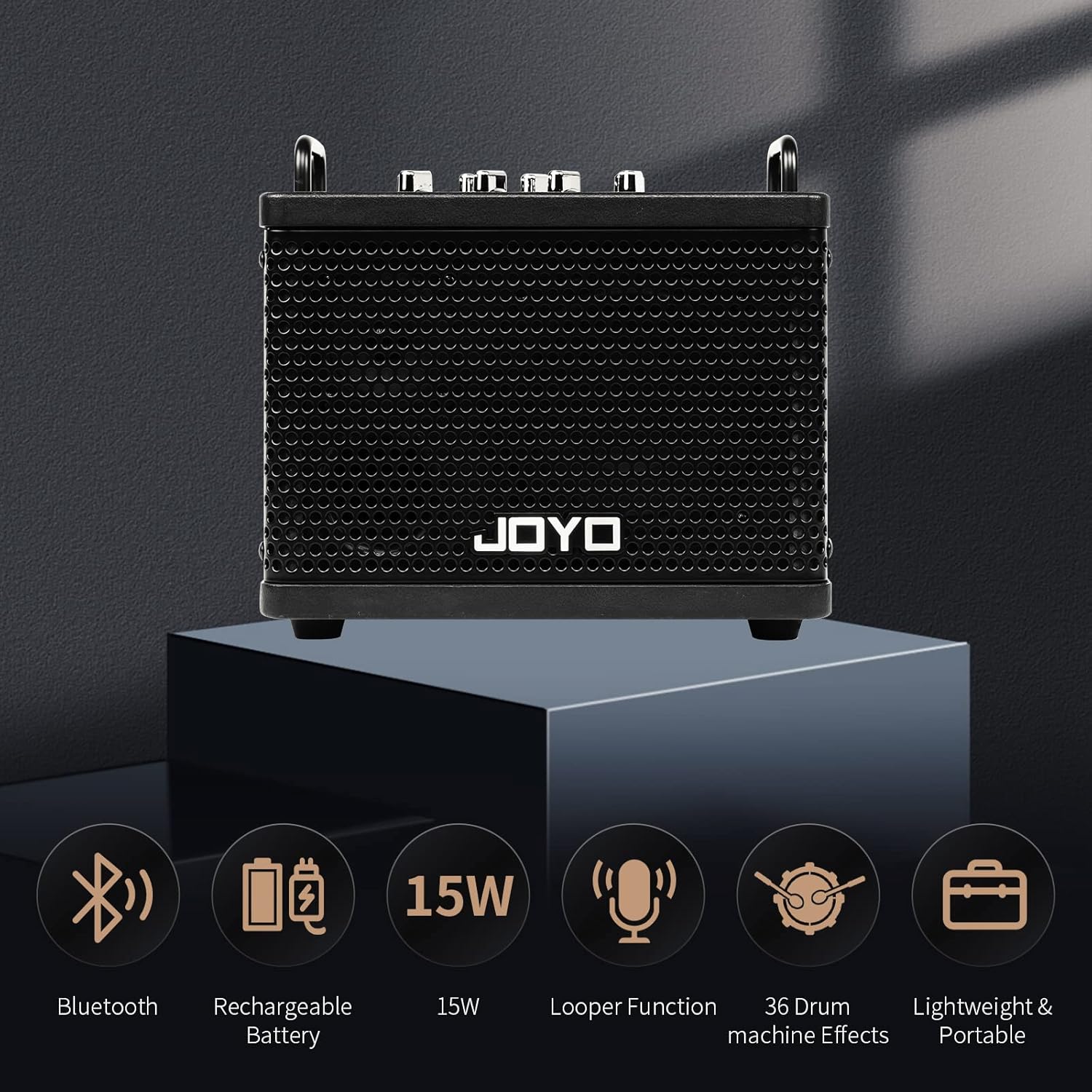 Digital Modeling Combo Amplifier Bundle with Audio Instrument Cable A197
