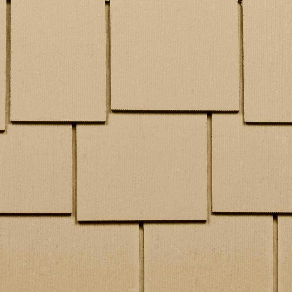 Primed Fiber Cement Shingle Siding Panel 15.25-in x 48-in W31724