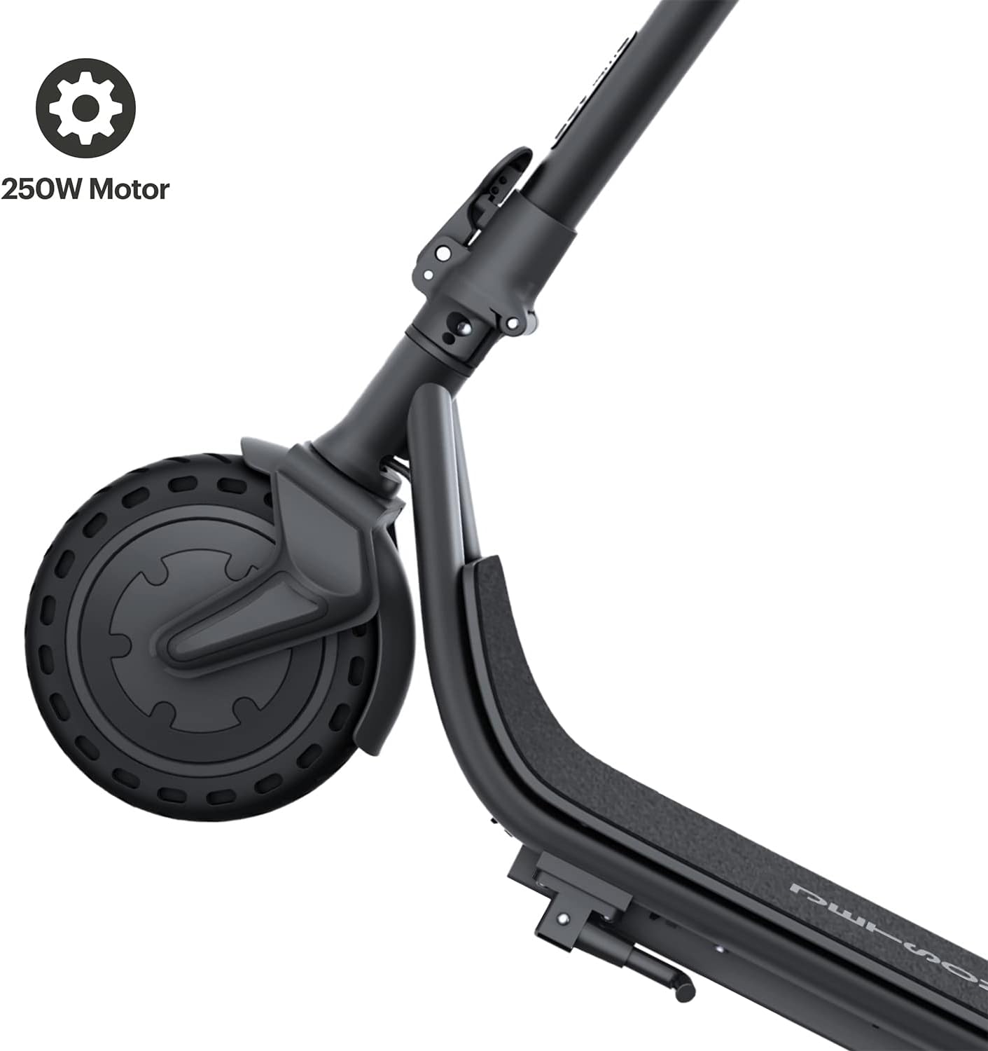 Electric Scooter, 15 miles per hour, 16 miles Max Range, 250-Watt Motor, Black Z6764