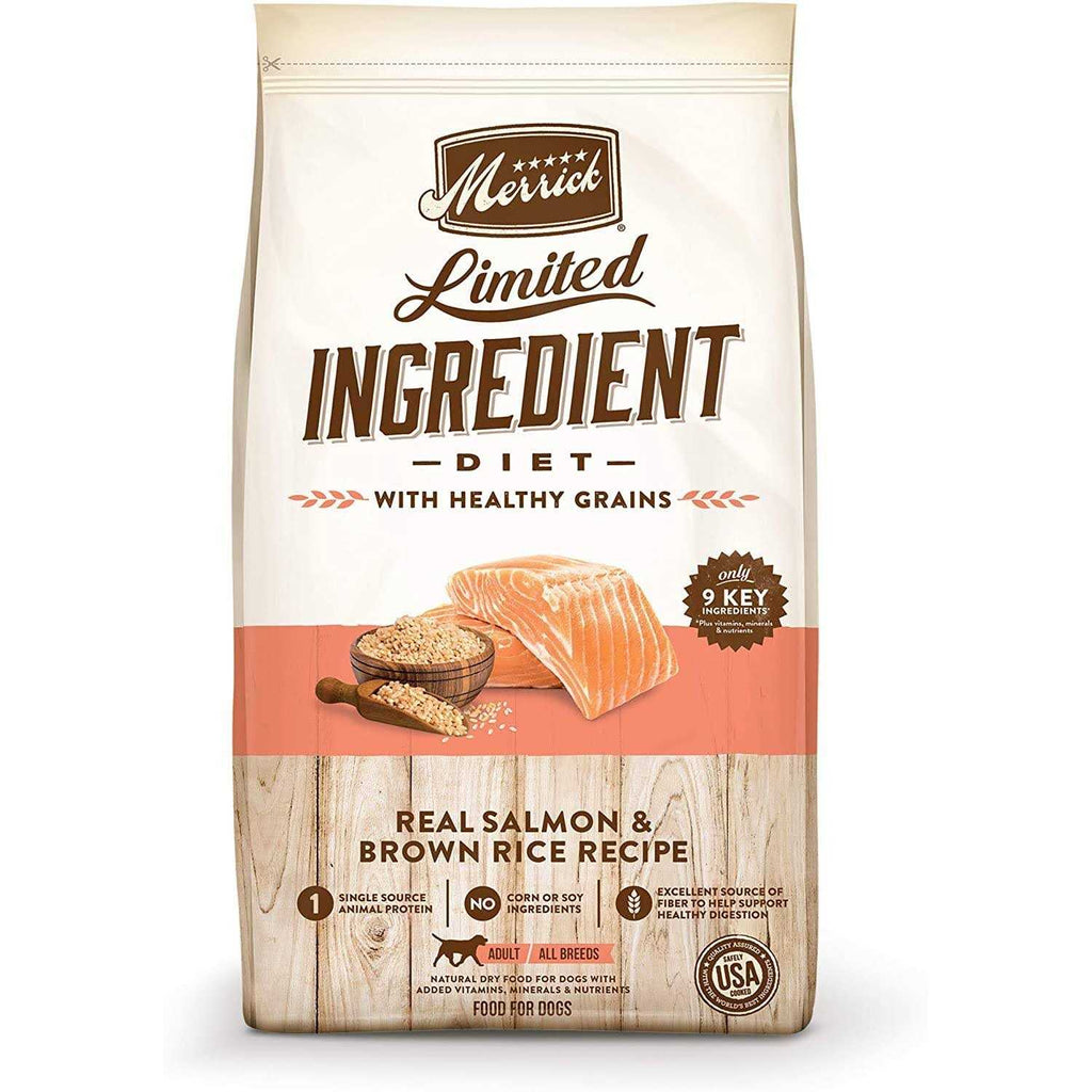 Limited Ingredient Diet Real Salmon & Brown Rice Recipe Dry Dog Food X772
