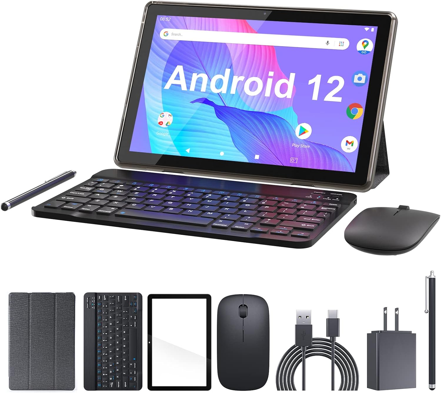 Android 12 Tablet 10.1 Inch 32GB ROM 2GB RAM E3930