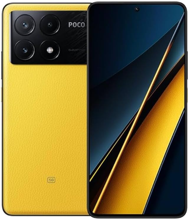 Yellow 256GB + 8GB 6.67" 64MP Triple Camera GSM Smartphone X89893
