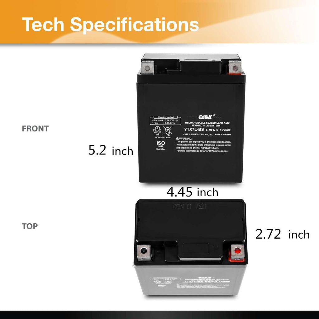 12v 7Ah Battery J973986