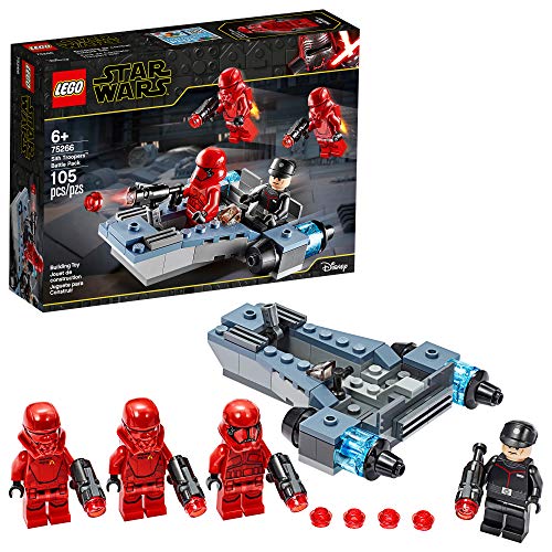 Sith Troopers Battle Pack Stormtrooper Speeder Vehicle Building Kit (105 Pieces) A402355
