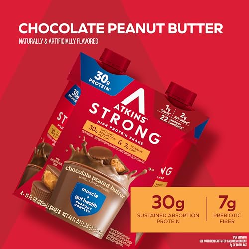 Milk Chocolate Flavored High Protein Shake, 30g Protein, 12 Count Z7133