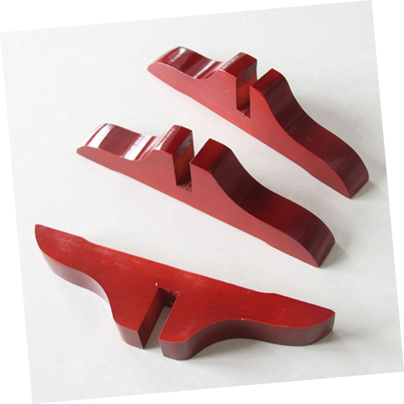 2pcs Wooden Partition Stand Base R885