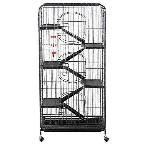 Black 6 Level Small Animal Cage X73737