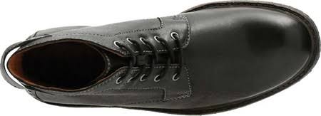 Black Leather Shoes D46154
