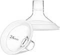 24mm Breast Shields Breast Pump Flanges, 2pcs Y4336