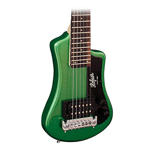 Metallic Dark Green Travel Electric Guitar with Gigbag A237025