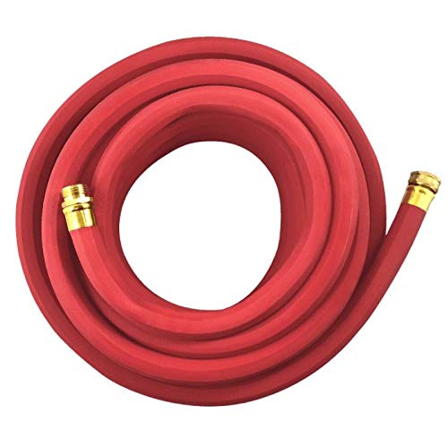 3/4-Inch x 50-Foot Heavy Duty Rubber Garden Hose U352