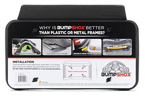 Front Bumper Guard License Plate Frame A896