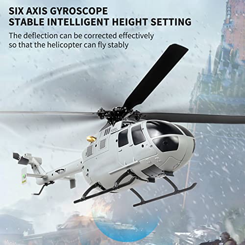 RC Helicopter with 6-axis Gyro Stabilization Altitude Hold 3 Batteries H216