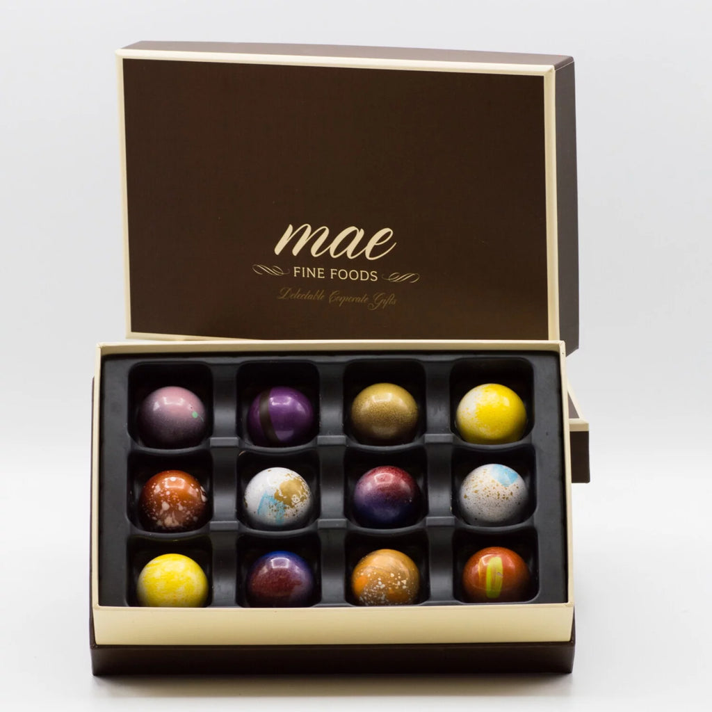 12 Classic Gourmet Chocolate Bonbons W58348
