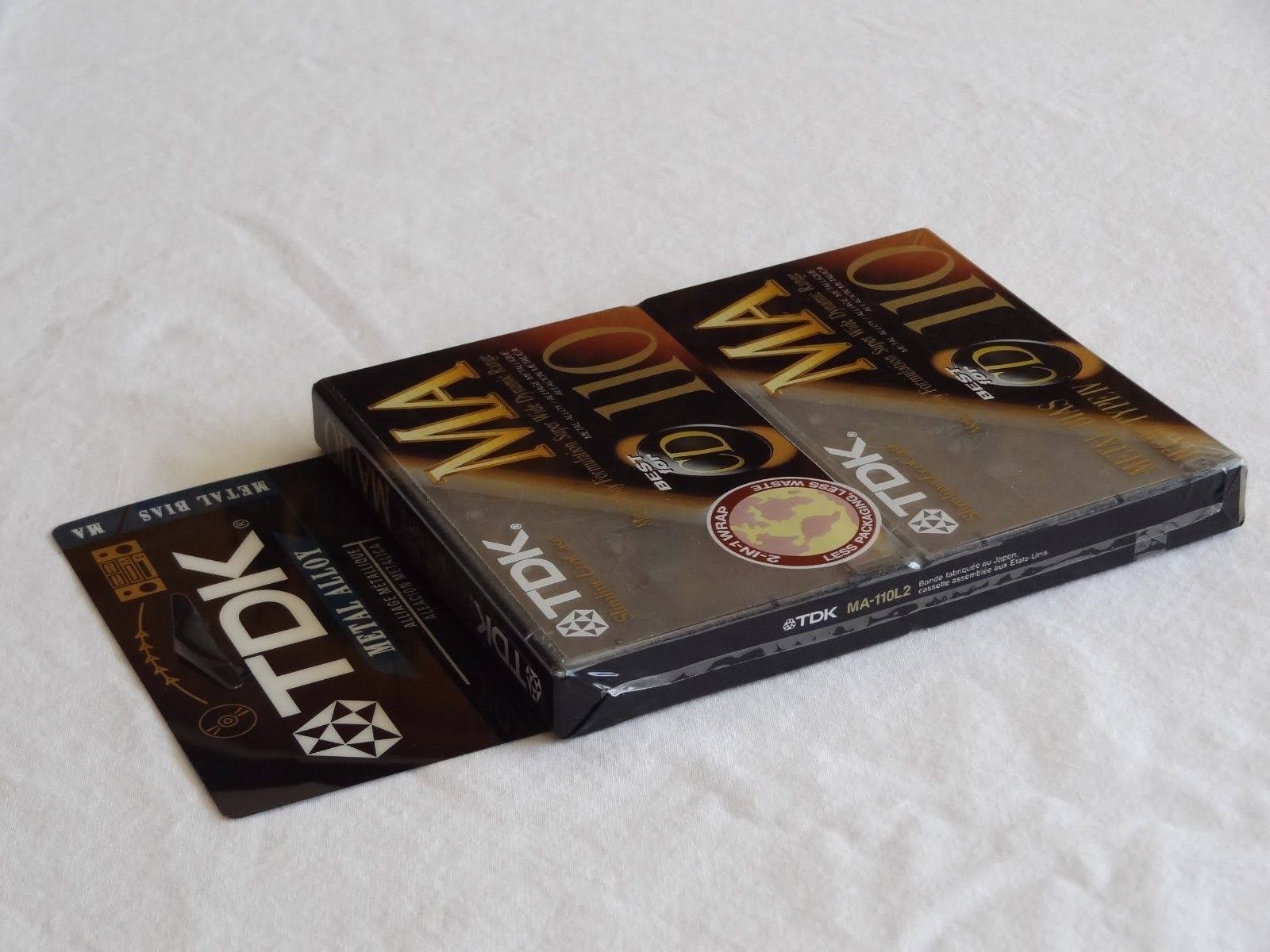 Blank Audio Cassette Tapes Type IV Metal Bias T76335