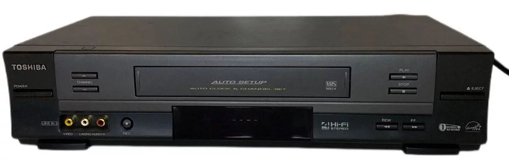 Pre-Owned 4 Head VHS VCR Vhs Player with Remote E86539