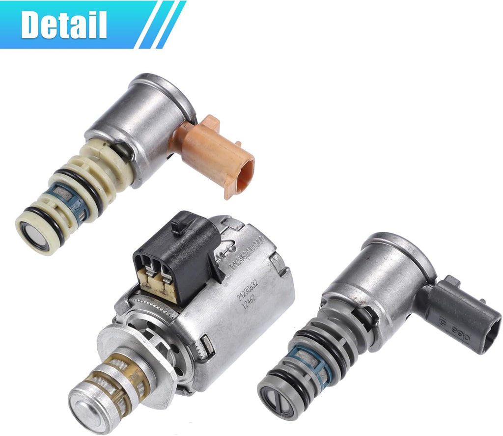 Transmission Shift Solenoid Kit Pack of 5 Black K2813
