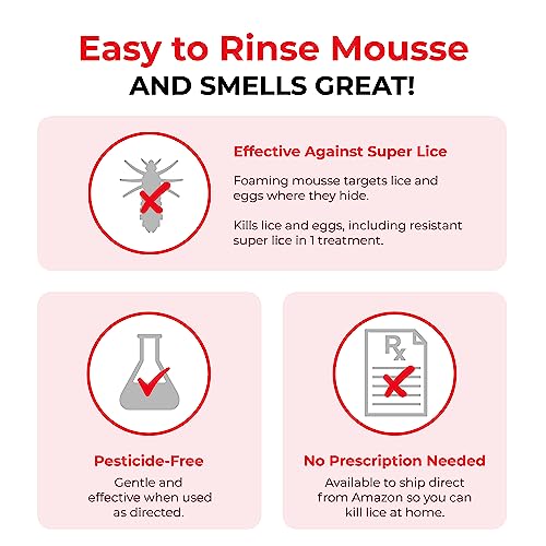 Lice Treatment Mousse 6 fl oz N327847