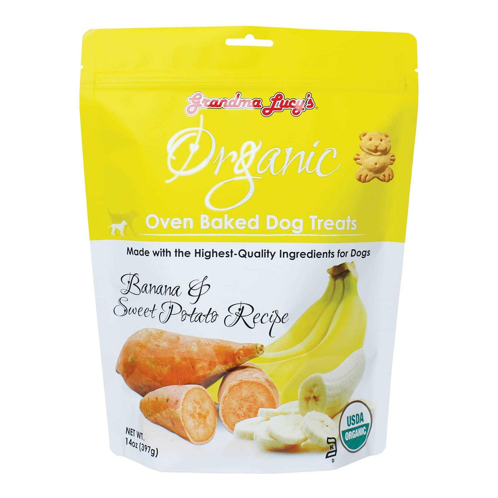 Organic Banana & Sweet Potato Oven Baked Dog Treats W9067