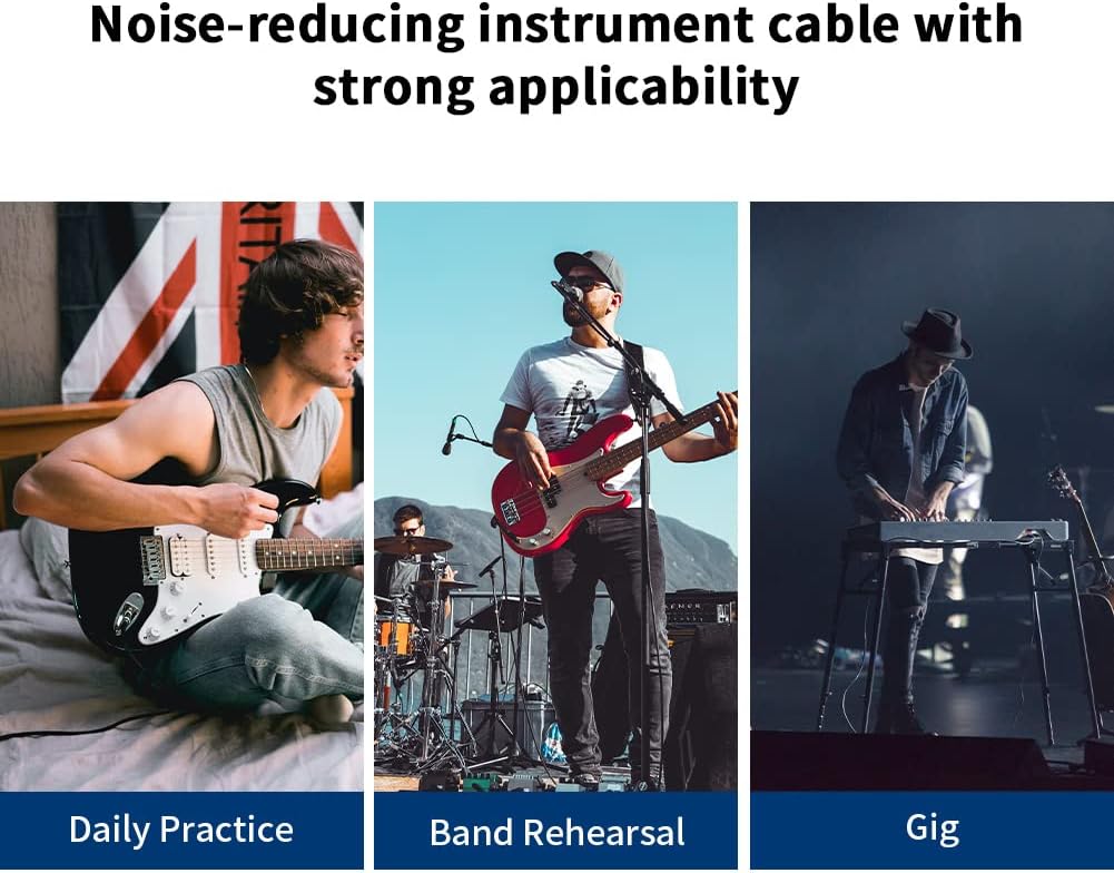 Digital Modeling Combo Amplifier Bundle with Audio Instrument Cable A197