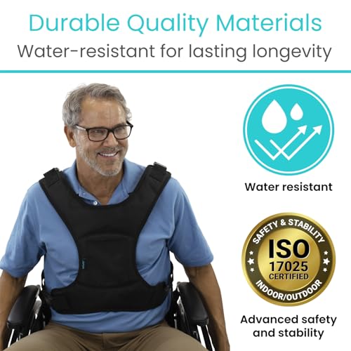 Wheelchair Seat Belt with Adjustable Straps A5352