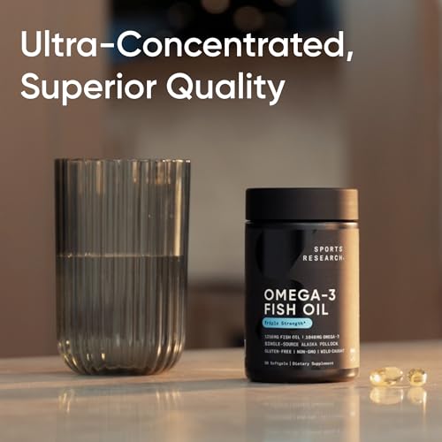 90 ct Triple Strength Fish Oil Supplement F201545