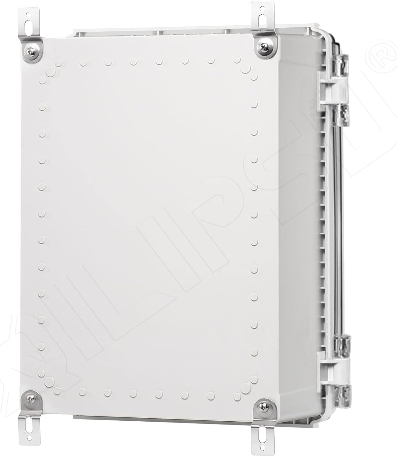 Grey ABS Plastic Junction Box IP67 Waterproof Dustproof Enclosure Pack of 2 E3337
