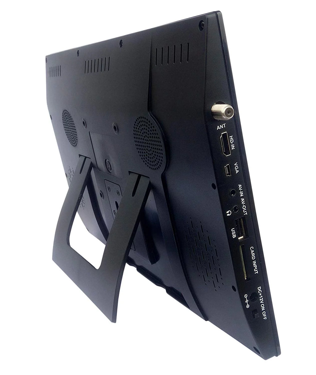 14" Portable Battery Powered LCD HD TV Television with HDMI USB RCA and SD Card Inputs O6238