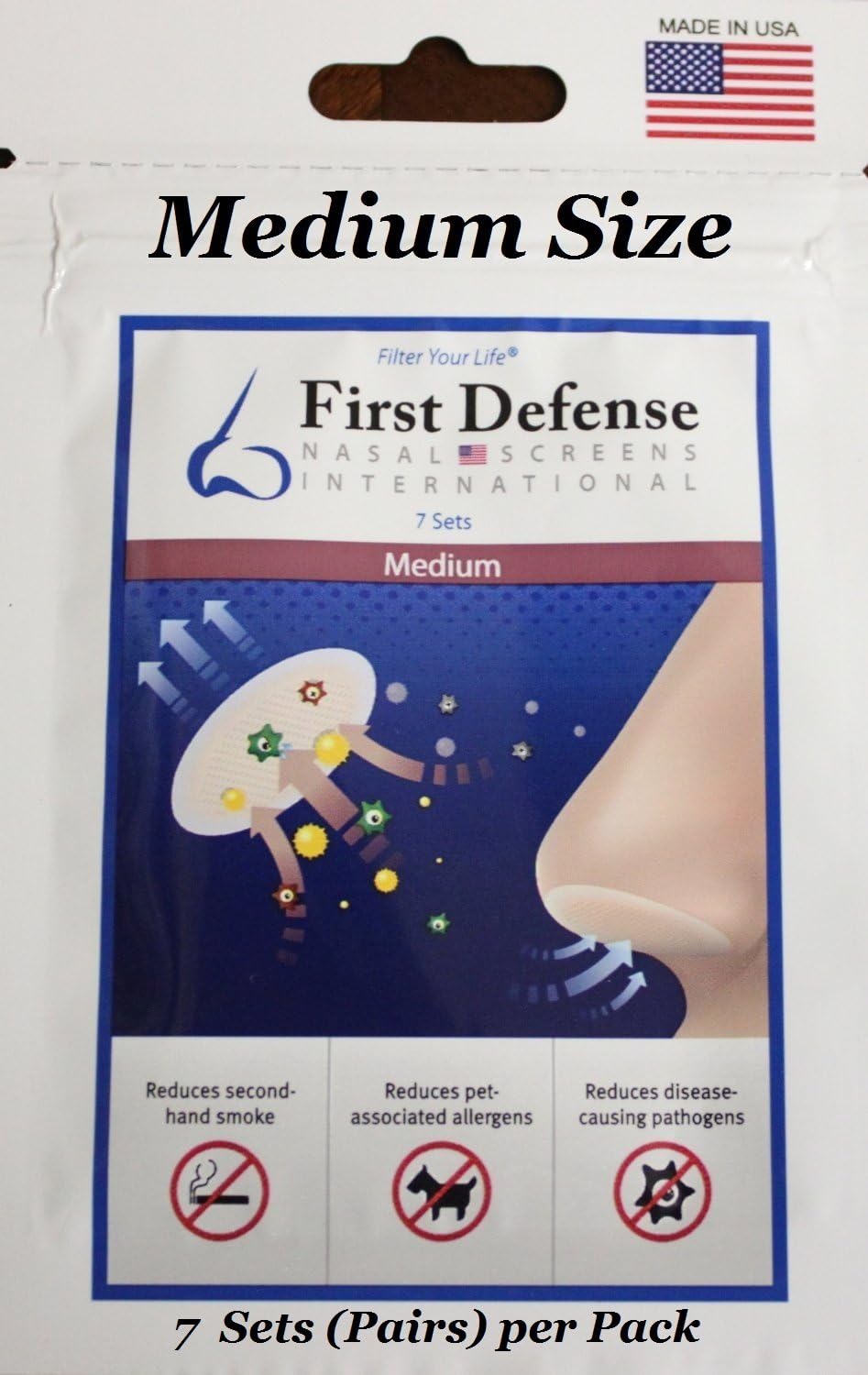 Medium Nasal Screens X538