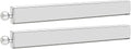 14" Pull Out Chrome Clothes Storage Hanging Rack (2 Pack) G125
