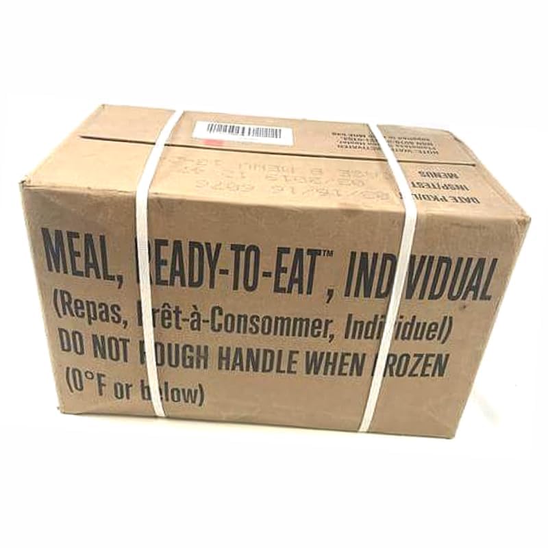 MRE Meal Kit Bundle Cases with Heater - Inspection Date 2025 or Better D706175
