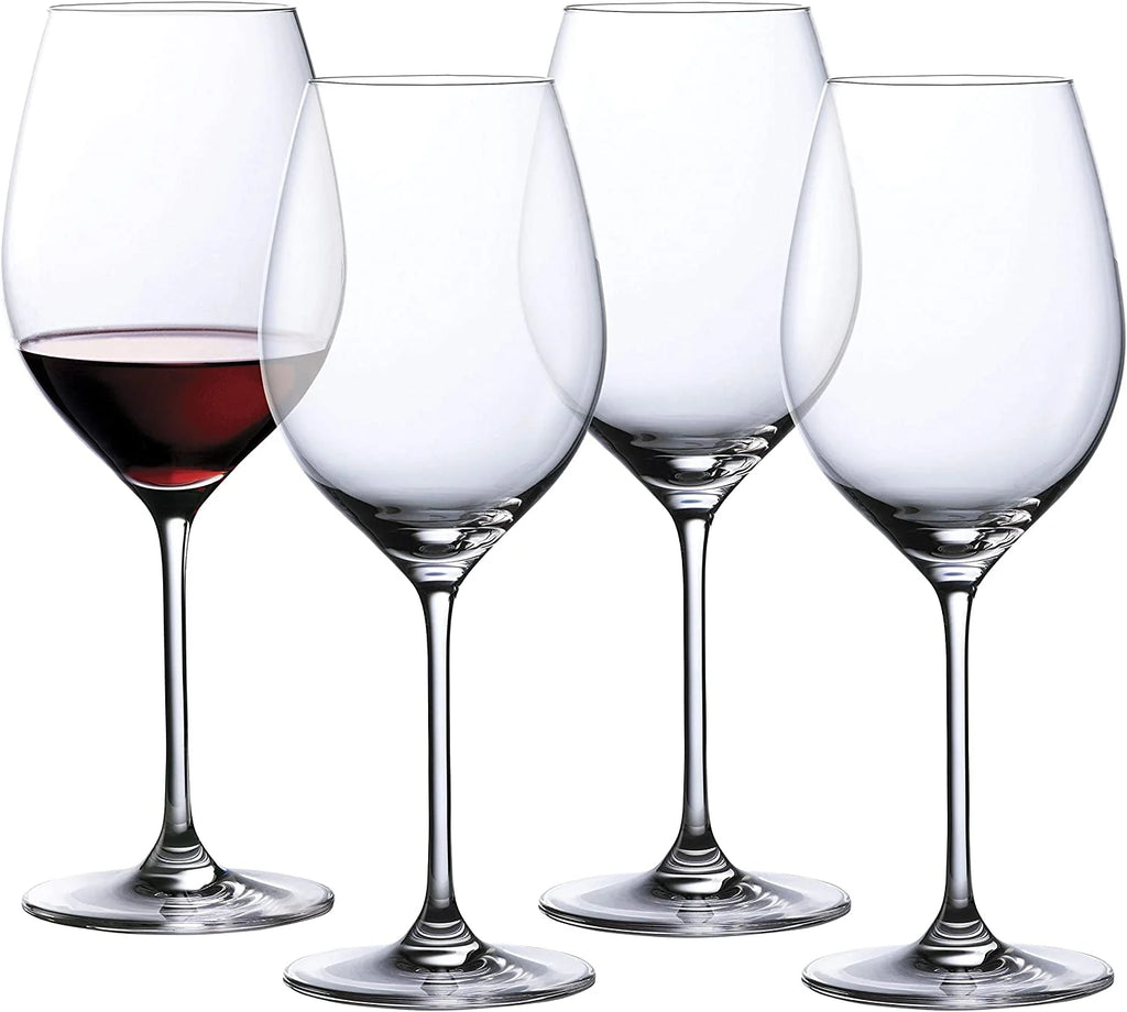 Red Wine Set of 4 Clear Crystalline 19.5 fl oz R644990