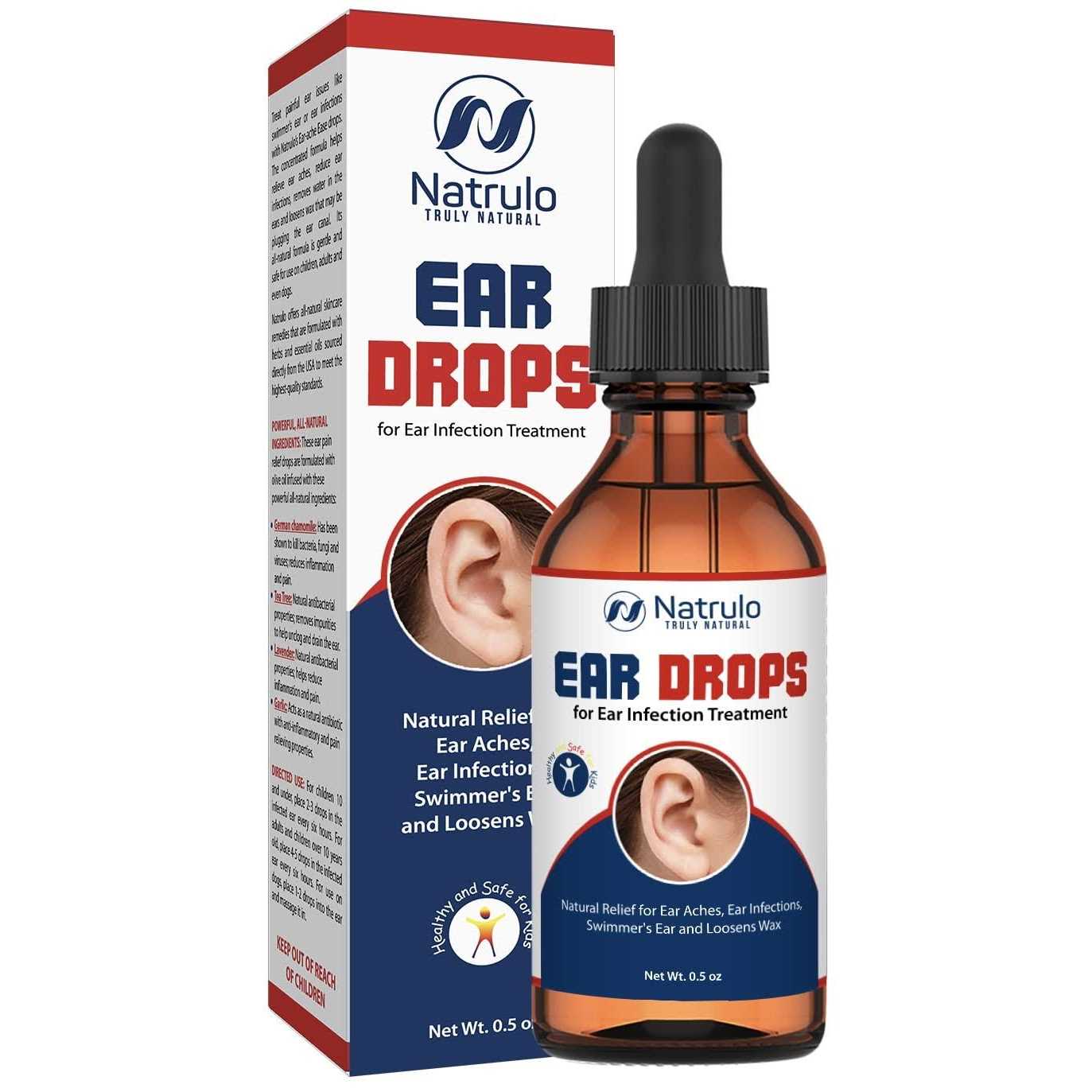 Organic Ear Drops for Adult Kids X3202