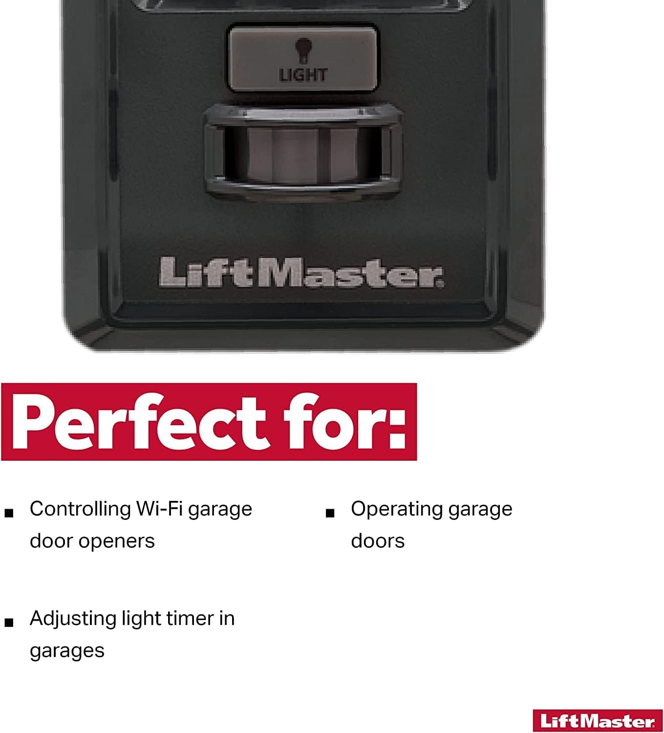 Motion-Detecting Control Panel with Timer-to-Close D3599