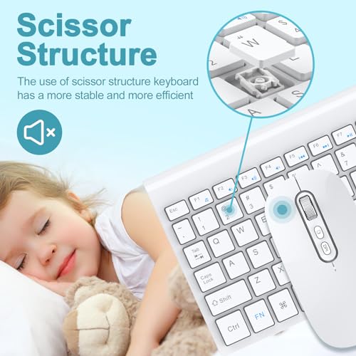 Wine Red Wireless Keyboard and Mouse Combo I19551