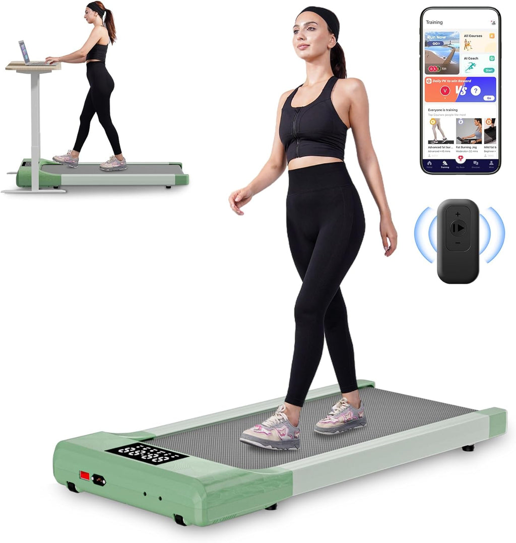 Walking Pad Under Desk Treadmill with LED Display W169373