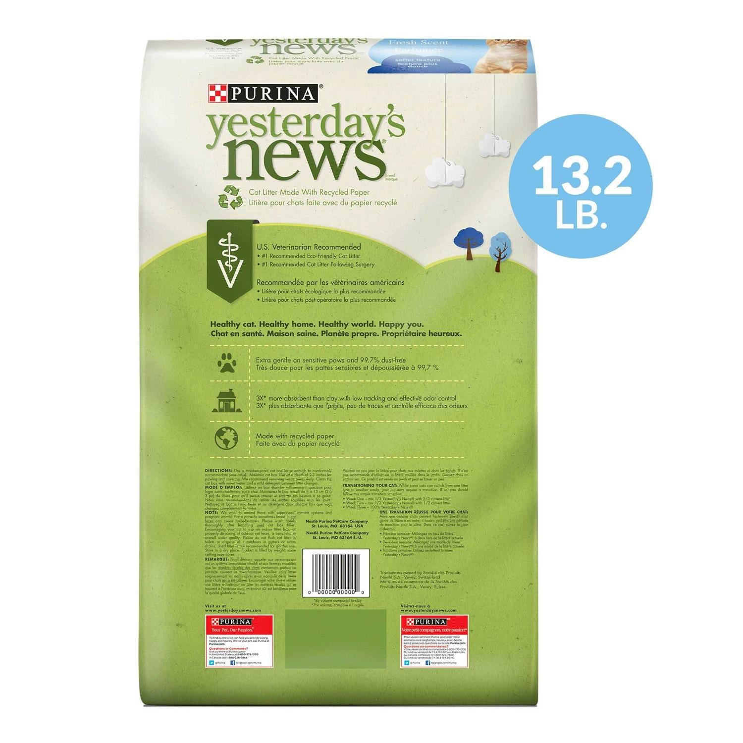 Yesterday's News Cat Litter K14540