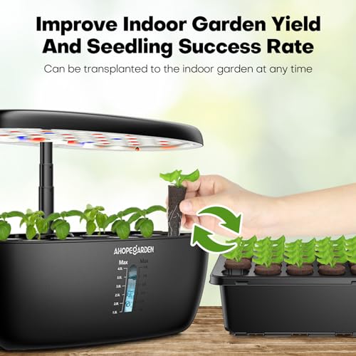 40 Cells Reusable Seed Starter Tray with Humidity Dome, 2 Packs Z21028