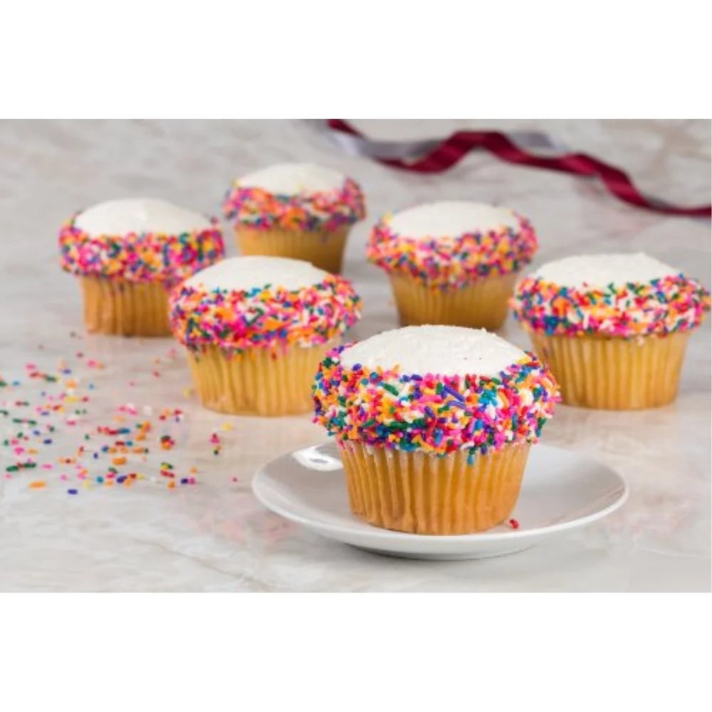 Fresh Vanilla Sprinkle Cupcake P960