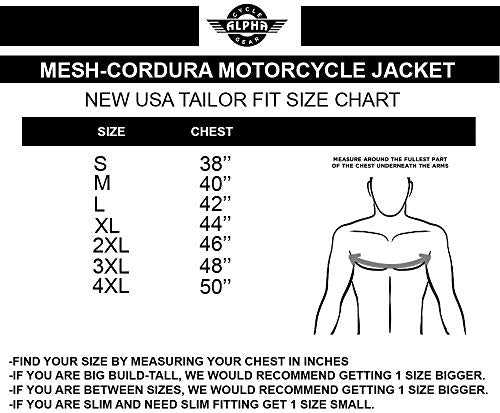 HI VIS MESH MOTORCYCLE JACKET (RED, 4X-LARGE) Q19007