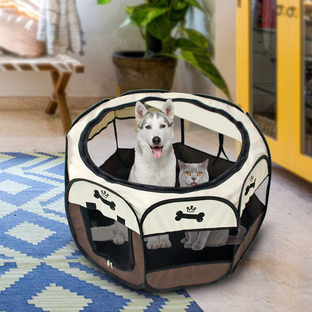 8-Panel Mesh Playpen E335