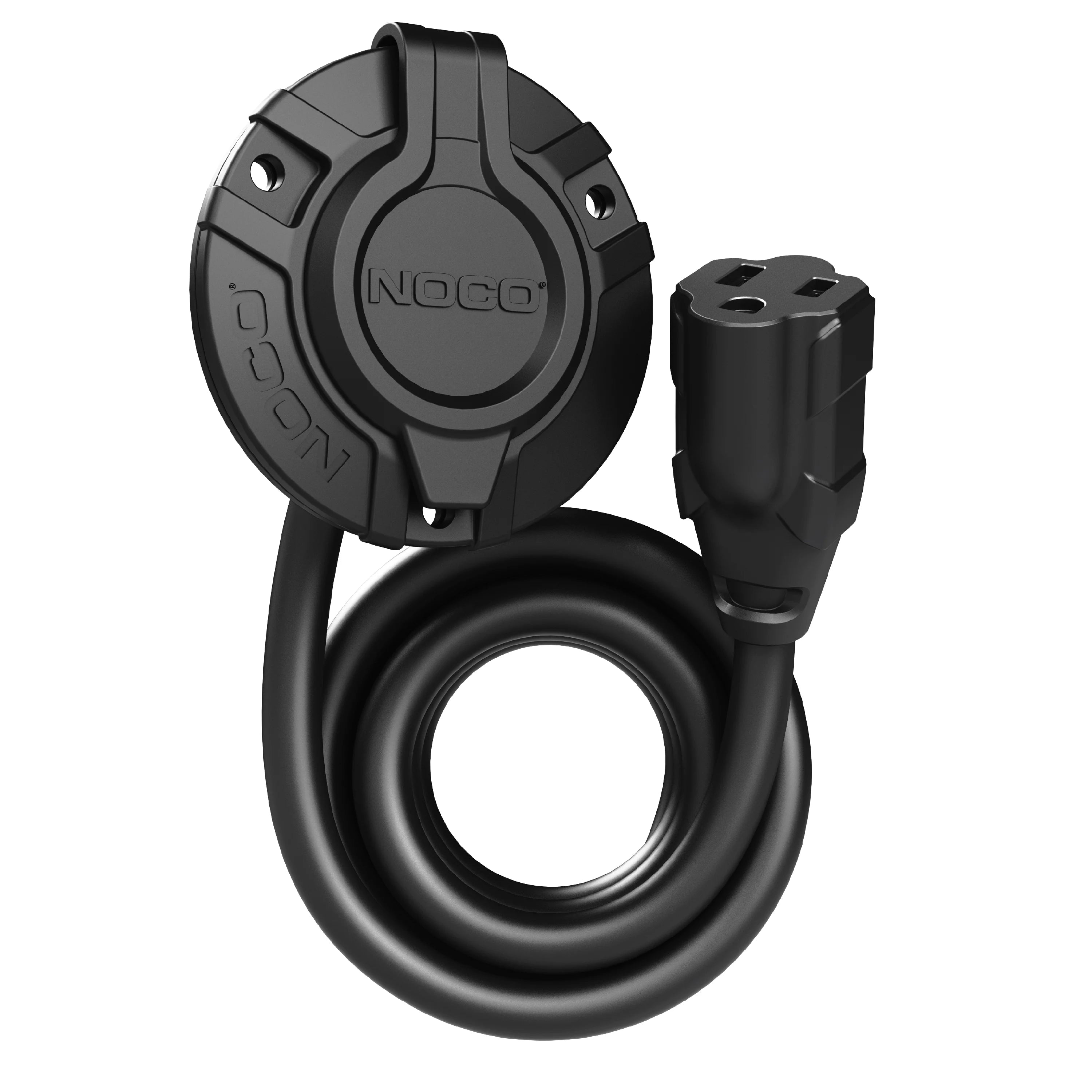 15 Amp 125V AC Port Plug Power Inlet with 6-Foot Integrated Extension Cord Y242543