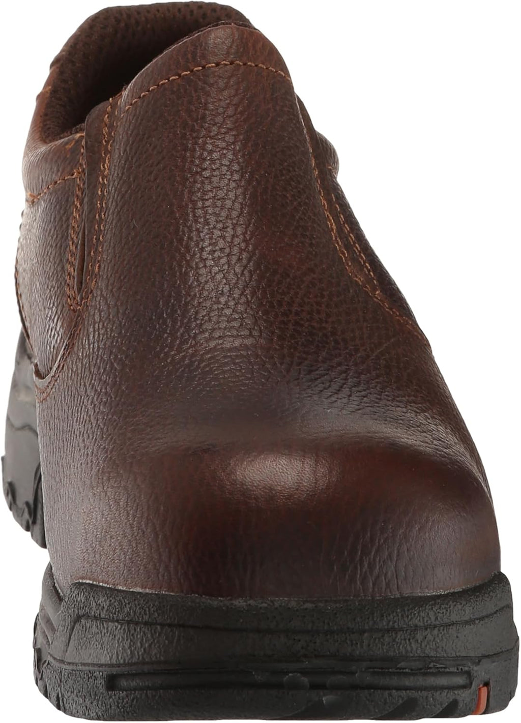 Camel Brown Alloy Safety Toe Slip On Work Shoe Q8130