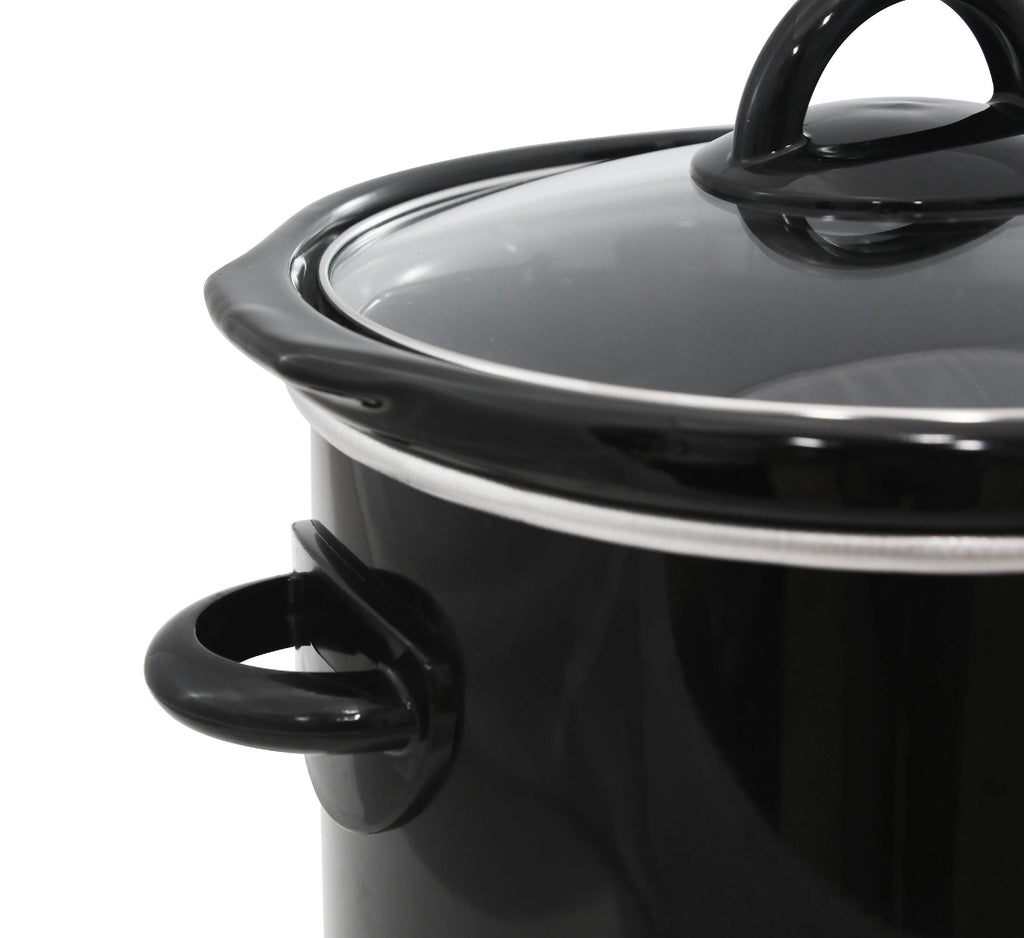 3-Quart Black Slow Cooker I345
